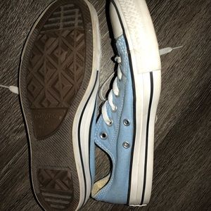 Blue converse! Willing to negotiate